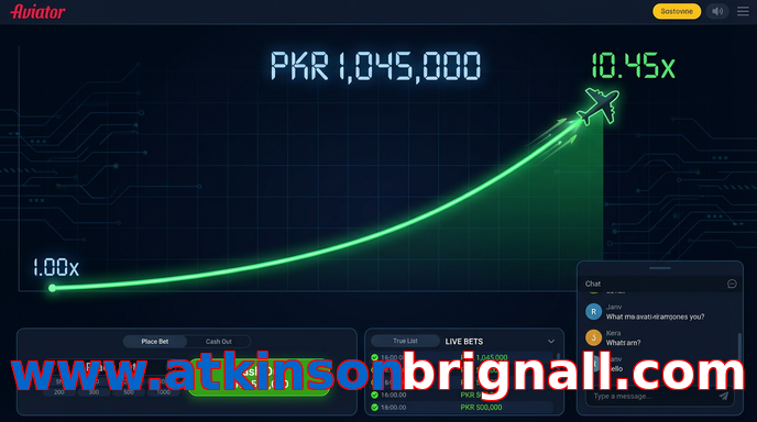 Main screen of Www.atkinsonbrignall.com aviator page for PK players